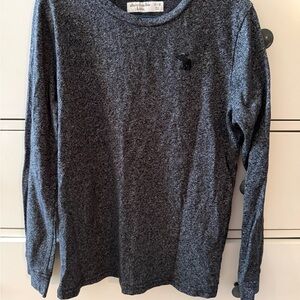 Abercrombie Kids Charcoal Heather Tee